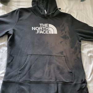 All black north face hoodie